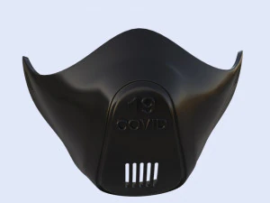 covid-19 mask 3D Print Model