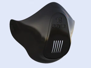 covid-19 mask 3D Print Model