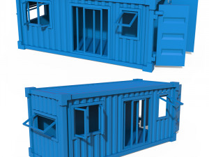 container house 3D Print Model