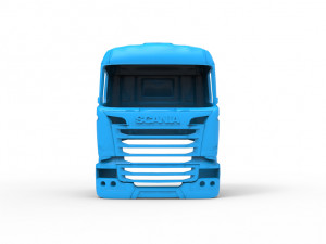 scania r730 v8 cabin - professional edition Modello di stampa 3D