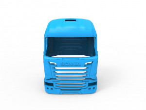 scania r730 v8 cabin - professional edition Modello di stampa 3D