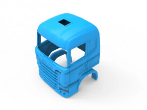 scania r730 v8 cabin - professional edition 3D Print Model