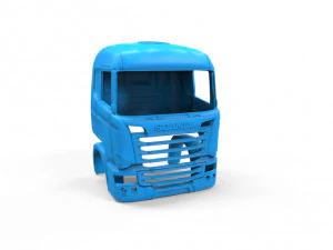 scania r730 v8 cabin - professional edition 3D Print Model