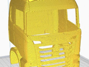 scania r730 v8 cabin - professional edition 3D Print Model
