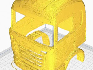 scania r730 v8 cabin - professional edition 3D Print Model
