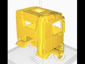 mercedes benz arocs 3245 cabin 3D 打印模型