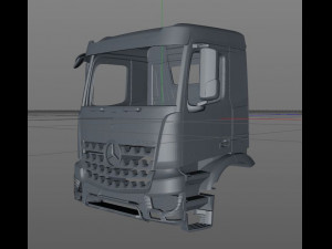mercedes benz arocs 3245 cabin 3D 打印模型