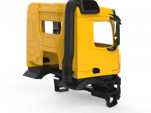 mercedes benz arocs 3245 cabin 3D Print Model