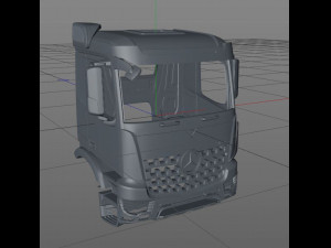 mercedes benz arocs 3245 cabin 3D Принт Модель
