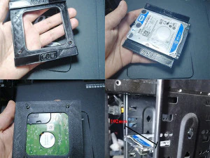 dasar hard drive laptop - casing pc Model Cetak 3D