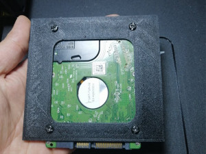 laptop hard drive base - pc cases 3D Print Model