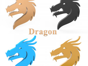 dragon 3d printing model 3D 打印模型