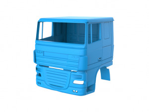 daf xf 105 cabin 3D Print Model