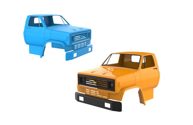 chevrolet c70 1984 3d printing model Modello di stampa 3D .c4d .max .obj .3ds .fbx .stl .blend 