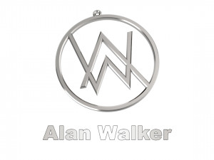 alan walker - necklace - medal 3D Print Model