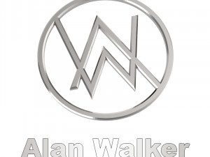 alan walker - necklace - medal 3D 打印模型