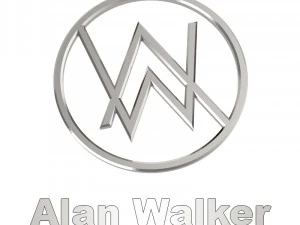 alan walker - necklace - medal 3D Print Model