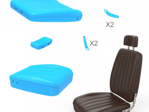 vehicle seat 3d printing 3D Принт Модель