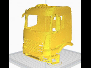 mercedes benz arocs 3245 cabin 3D Print Model