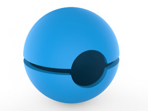 pokeball 3D-Druckmodell