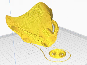covid-19 mask 3D Print Model