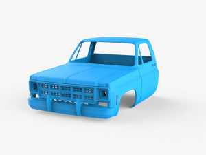 chevrolet k30 1979 3D प्रिंट मॉडल