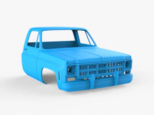 chevrolet k30 1979 3D Print Model