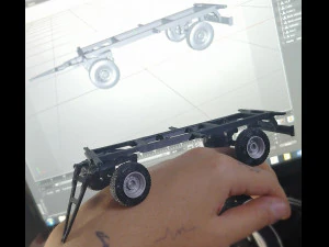 trailer 3D Print Model