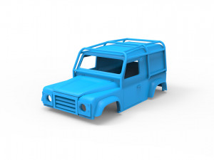 land rover defender 90 le 1997 Modelo de impresión 3D