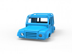 land rover defender 90 le 1997 3D प्रिंट मॉडल