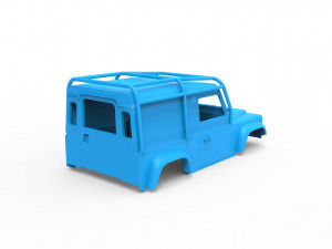 land rover defender 90 le 1997 3D प्रिंट मॉडल