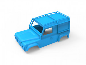 land rover defender 90 le 1997 3D प्रिंट मॉडल
