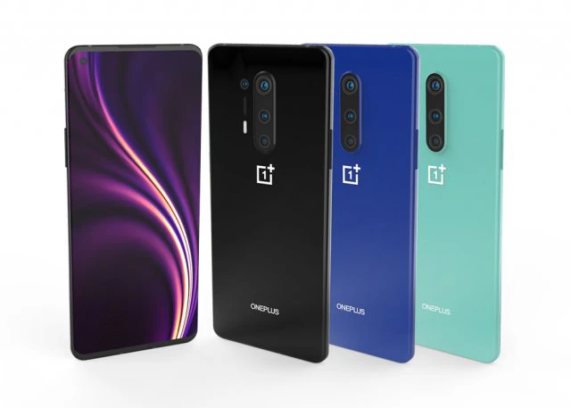oneplus 8-8 pro all colors 3D Model .c4d .max .obj .3ds .fbx .stl .blend 