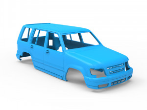 isuzu trooper 3d printing model 3D प्रिंट मॉडल