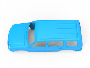 isuzu trooper 3d printing model 3D प्रिंट मॉडल