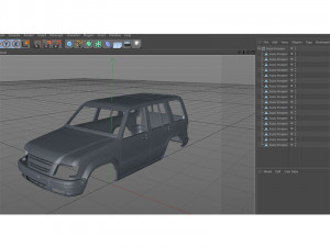 isuzu trooper 3d printing model 3D प्रिंट मॉडल