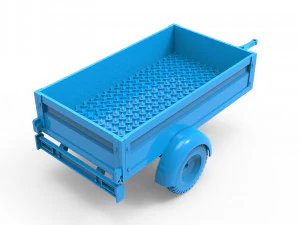 trailer 3D Print Model