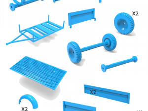 trailer Modello di stampa 3D