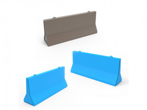 concrete barrier 3D Print Model