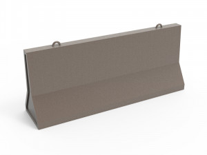 concrete barrier 3D Print Model