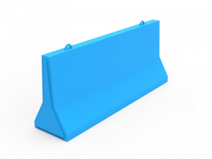 concrete barrier 3D Print Model