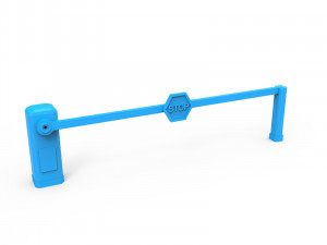 security booth barrier 3D 프린트 모델