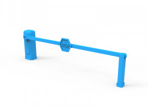 security booth barrier 3D 프린트 모델