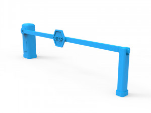 security booth barrier 3D 프린트 모델