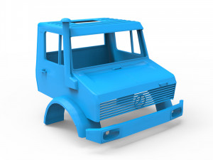mercedes benz unimog u 1200 3D 打印模型