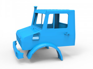 mercedes benz unimog u 1200 3D 打印模型
