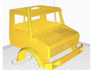 mercedes benz unimog u 1200 3D 打印模型
