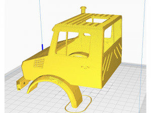 mercedes benz unimog u 1200 3D 打印模型