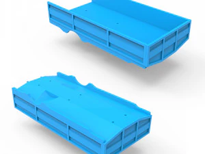 trailer 3D Print Model