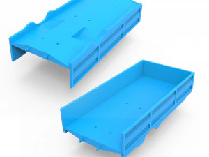 trailer 3D Print Model